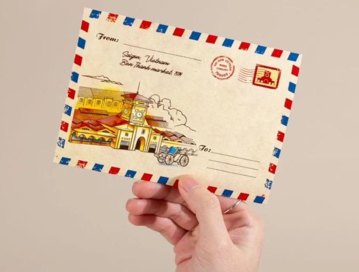 Thông tin cần thiết trên Postcard