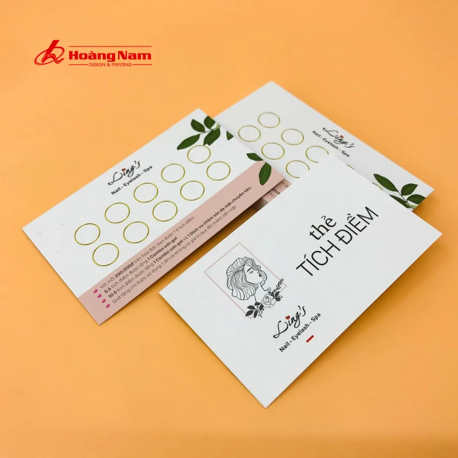 Chất liệu in thẻ tích điểm inhnsaigon.com